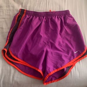 Nike purple shorts